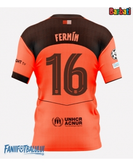Barcelona Fermin Lopez #16 Tricou Fotbal Replică 2025-26 Barbati Treilea